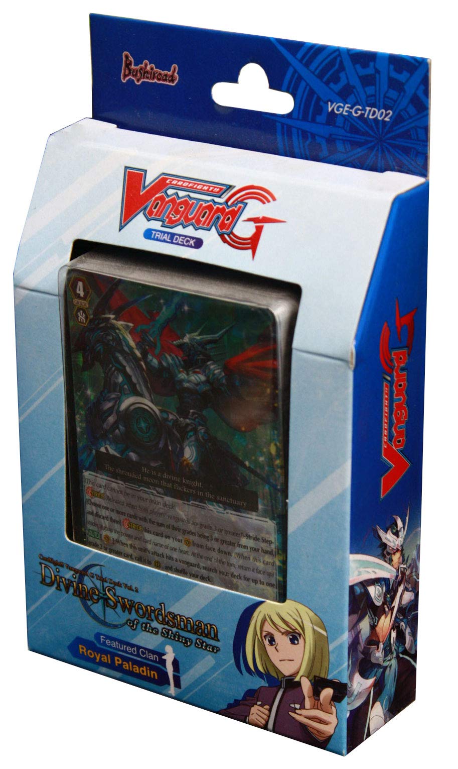 Divine Swordsman of the Shiny Star - Cardfight Vanguard G Gear Chronicle TCG English VGE-G-TD02 Starter Trial Deck - 50 cards