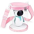 Gaga city Carrying Bag compatible with Eilik Robot Pets, Display Case compatible with Eilik Interactive Companion Toys, Pink,