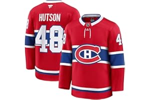 Fanatics Lane Hutson Montreal Canadiens Home Premium Jersey - Red