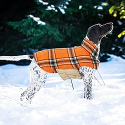 Kuoser Waterproof Dog Coat, Reversible Dog Jacket