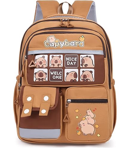 Capybara Backpack Capibara Bag Capivara Backpack Cute Kapibara Bag | Capibara Bag, Capivara Backpack, Cute Kapibara Bag, Capy Bara Cappy Barra