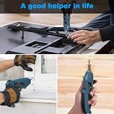 HANMATEK Electric Screwdriver Cordless 90° Rotating LED Light Battery view 6