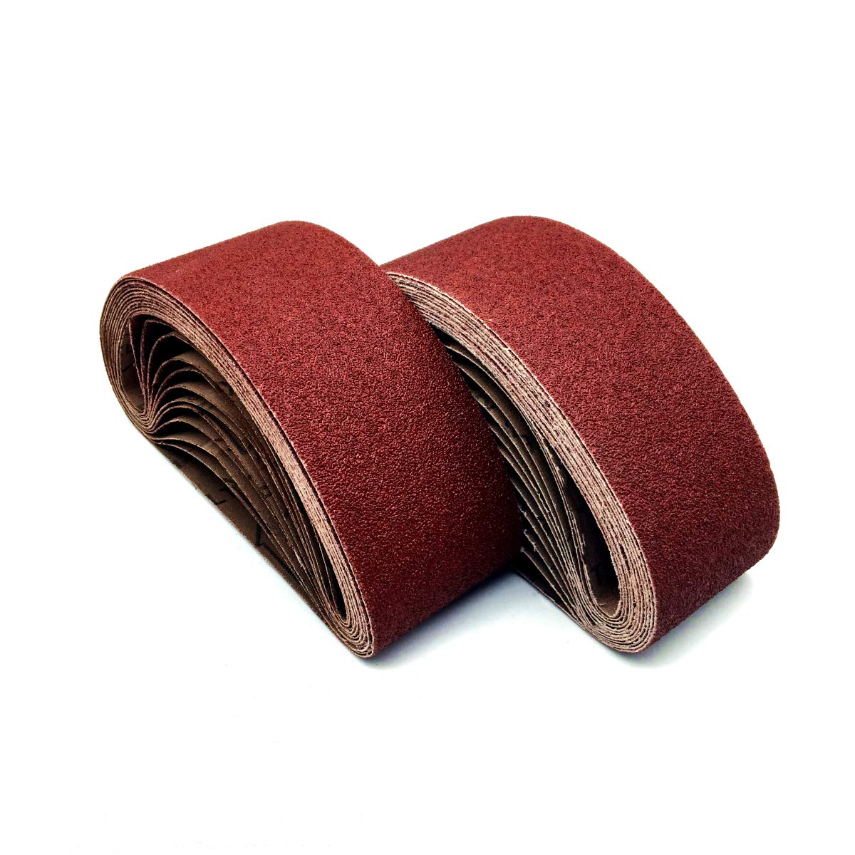4x24 Sanding Belts, 40 Grit Aluminum Oxide Belt Sander Belts Sandpaper,18 Pack(4x24 Inch, 40 Grit)