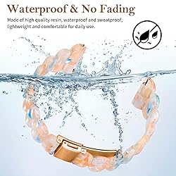 BAIHUIAM Resin Bands Compatible with Galaxy Watch