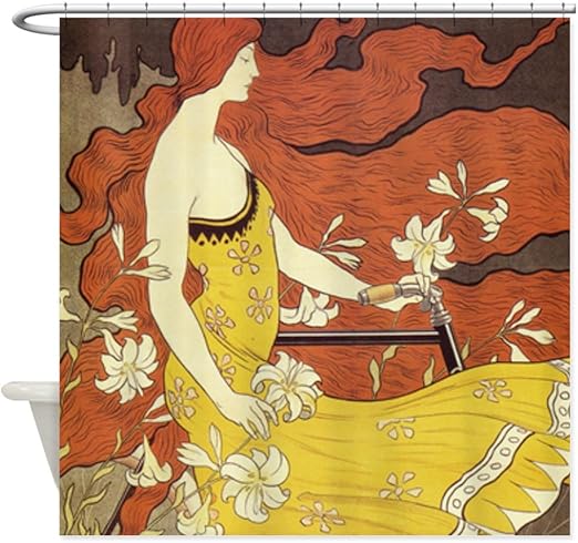 Amazon Com Cafepress Art Nouveau Shower Curtain Decorative Fabric