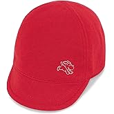 Keepersheep Baby Reversible Baseball Cap Infant Sun Hat, Cotton Knit Soft Brim for Infant Toddler, Summer Outdoor Unisex