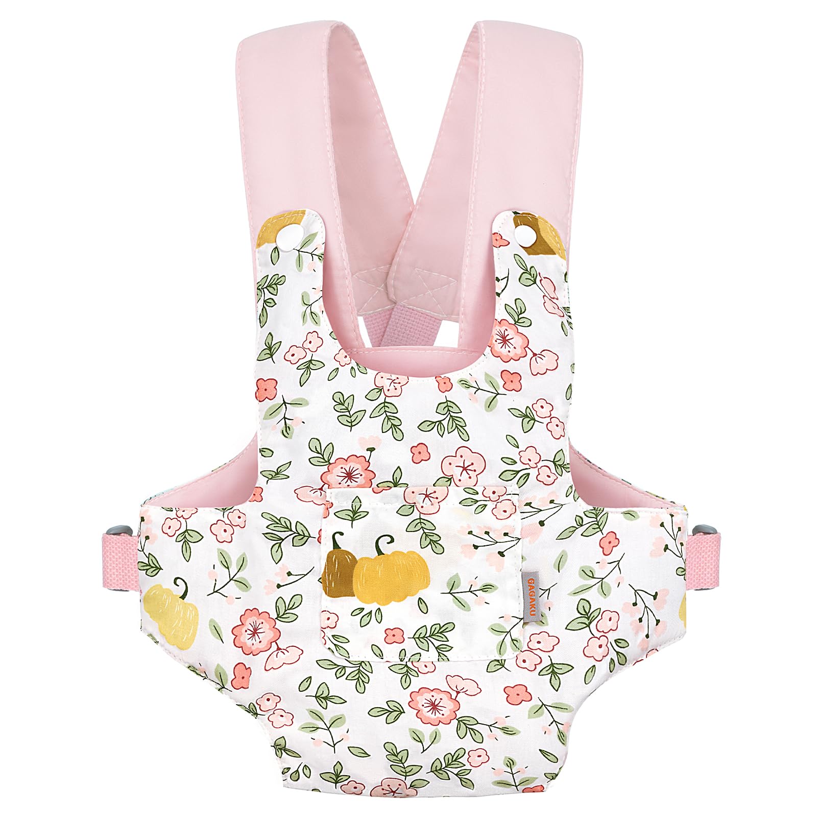 Photo 1 of GAGAKU Baby Doll Carrier for Toddlers Toy Baby Carrier Baby Doll Accessories Toy Carrier Backpack Stuff Reborn Baby Carrier Bassinet for Girls - Pink - Pumpkin Plum