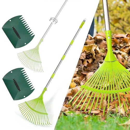 Wide Metal Rakes Metal Leaf Rake, 65