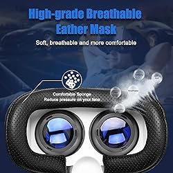VR Headset with Controller Adjustable 3D VR Glasses