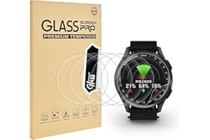 EasEasy 6 Pack Compatible for Garmin Approach S50/S44 Screen Protector Clear, HD Ultra-Thin Flexible TPU [Not Glass] with Ant