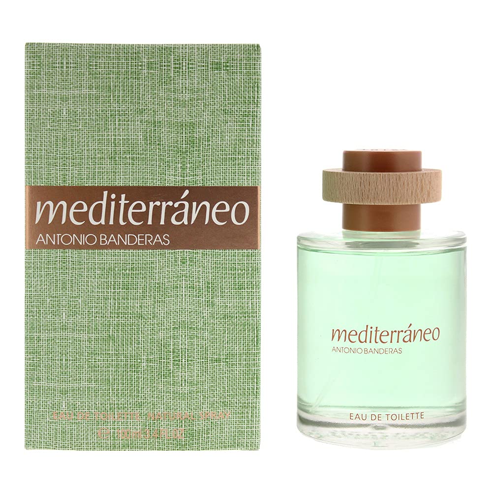 Mediteraneo By Antonio Banderas For Men Eau De Toilette Spray 3.4 Ounces