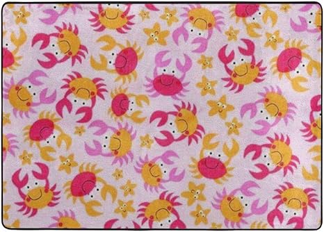 Amazon Co Jp 面白いかわいいカニ ラグマット 防ダニ 抗菌 防臭プラス ふわっと手触り優しいフランネルラグ 150 210cm 低ホルムアルデヒド仕様 1年中使えるタイプ 床暖房 ホットカーペット対応 ラグ 洗える Home Kitchen Amazon Co Jp 面白いかわいいカニ ラグマット 防ダニ 抗菌 防臭プラス ふわっと手触り優しいフランネルラグ 150 210cm 低ホルムアルデヒド仕様 1年中使えるタイプ 床暖房 ホットカーペット対応 ラグ 洗える Home Kitchen