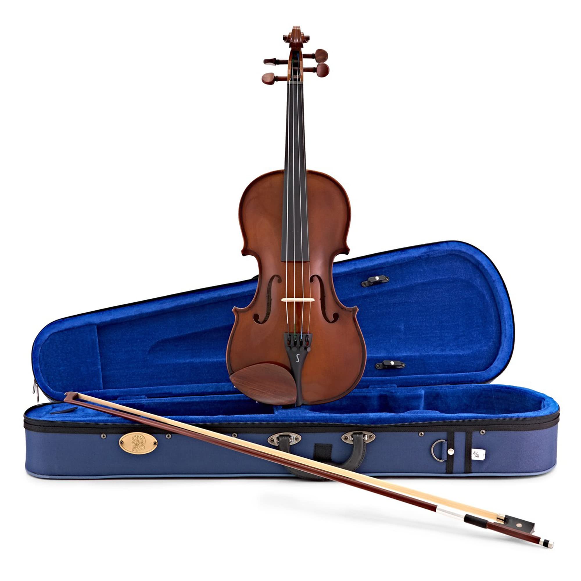 Stentor Student I Violin Outfit 1/32 Size, Violin for Intermediates & Kids 7+ with Wood Bow, Hard Carry Case & Accessories, Entry Level String Instruments, 1400J