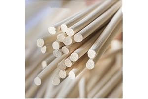 LKXHarleya 3MM Round Natural Rattan Core, Basket Weaving and Wicker Furniture Repairing Round Reed Handmade Crafts Material, 