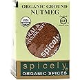 Spicely Organic Nutmeg Ground 0.4 Oz Certified Gluten Free