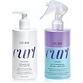 COLOR WOW Best Anti-Frizz Curl Styling Set - The ultimate curl styling 'power couple', Curl Wow SHOOK Spray and FLOETRY Serum for super hyrated, silky-soft, weightless, defined, frizz-free curls