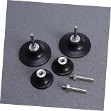 VILLFUL 4pcs 69mm Disc Pad Holder Drill Sander Adapter Roll Lock Sanding Disc view 3