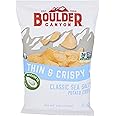 Amazon Boulder Canyon Thin Crispy Classic Sea Salt Potato Chips