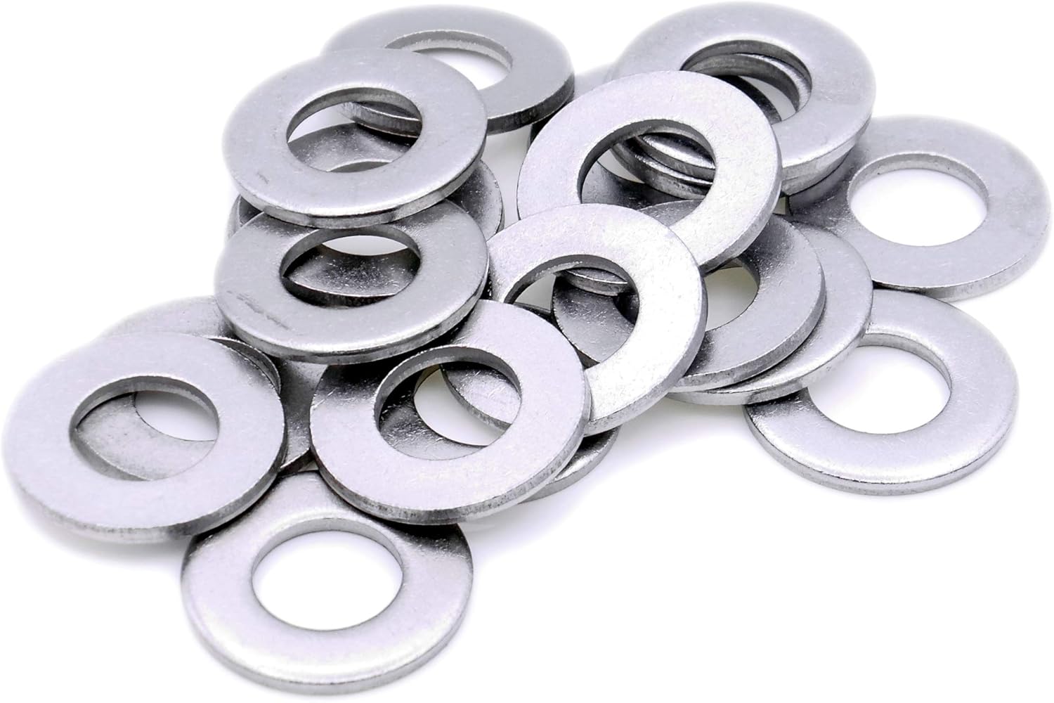 M6 (6mm) Flat Washer (Form A) - Stainless Steel (A2) (Pack of 20), M6 - FormA - A2(20)