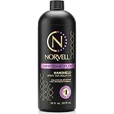 Norvell Premium Spray Tan Solution Venetian Plus 34 fl oz | Professional Sunless Tanning Formula for Deep Natural Bronze Glow, Streak Free, Fast Drying, Long Lasting Color