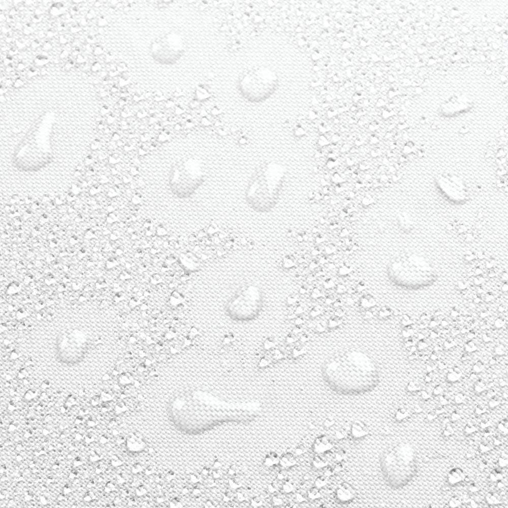 iDesign Solid Fabric Bathroom Shower Curtain - 72" x 72", White: Home & Kitchen