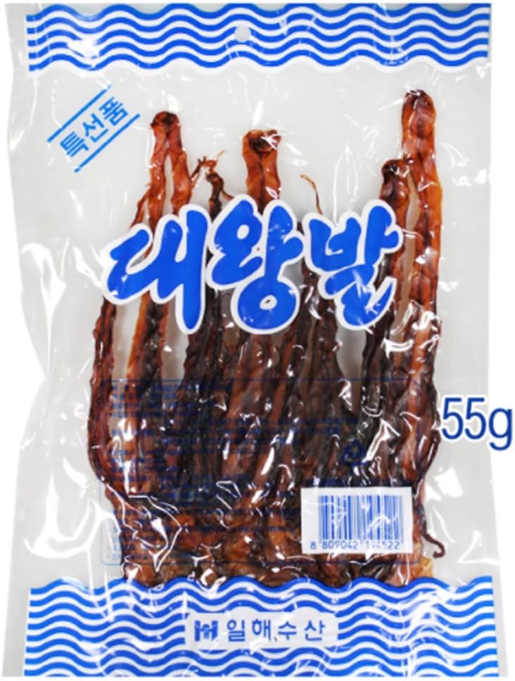 Work Jusan Great King Foot (Blue) 55g x 30Set / Squid Leg / Dry Squid / Gift / Souvenir / Snack / Snack / Aji / Gift / Zip / ConveniencePurified Honey Butter Squid 1.06OZ x 30Set Sweet Squid
