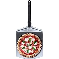 Ooni 12" Metal Pizza Peel - Spatula Paddle, Lightweight Turning Peel With Long Handle, Oven Accessories, Tools, Rectangle Tur