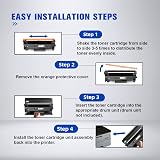 Q-image Black Toner TN2420 2410 Replacement for Brother HL MFC Printers 2 Pack view 6