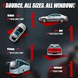 Vepagoo Universal Car Window Tint Film 5% VLT 6.1m x 50cm Roll Black view 6