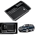 Autorder Center Console Organizer for Genesis GV80 2021 2022 2023 2024 Accessories Armrest Storage Box Secondary Insert Tray (with 1PC Black Mat)