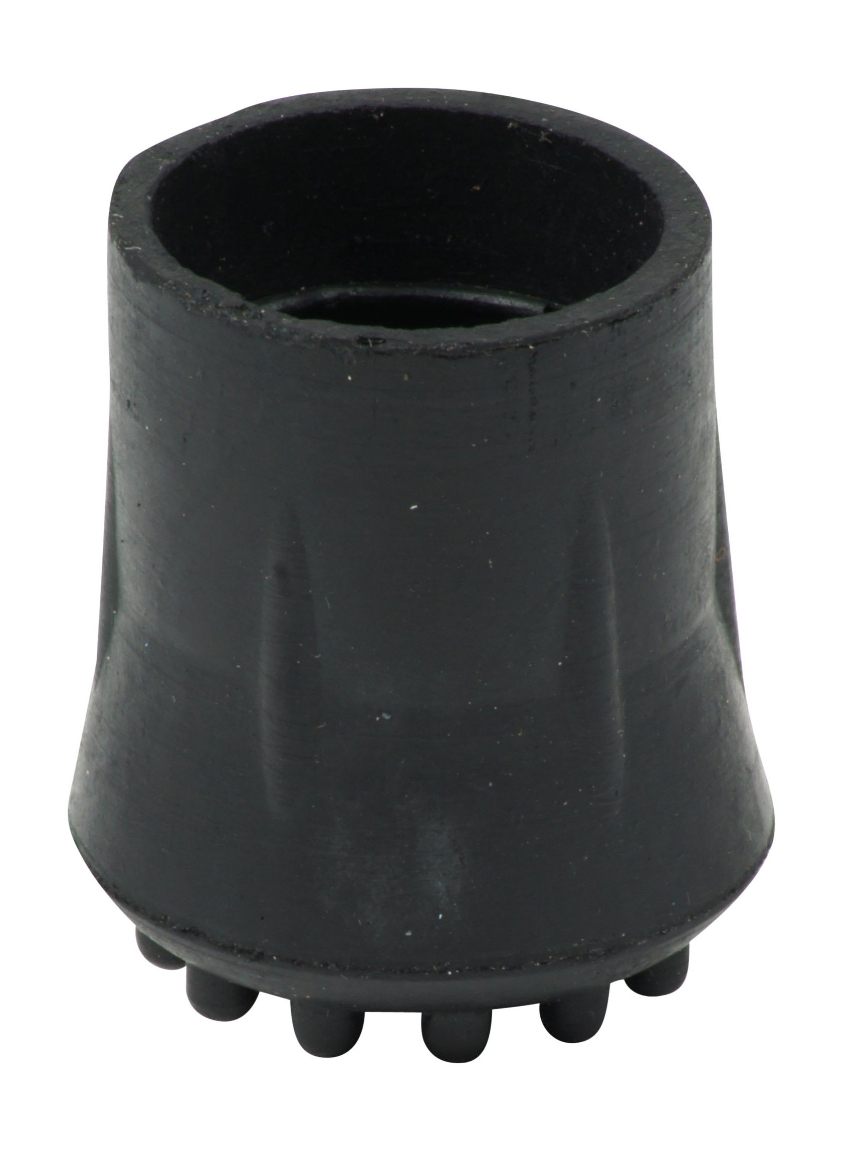 Pack of Four 25mm (1") Bell Shaped Studded Rubber Ferrules Walking Stick Tips C-Type by Lifeswonderful®