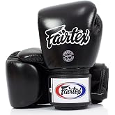 Fairtex BGV1BR Breathable Boxing Gloves, Lightweight Shock Absorbent Gear | Handcrafted genuine hide with multi-layer foam. Single strap closure keeps hands cool while hitting heavy bags or speed bags