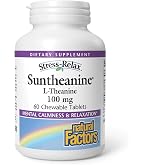 Complément Alimentaire Swanson L-Théanine Suntheanine 100 Mg - 60 Gélules - Neuf Sous Blister - Aide à La Relaxation