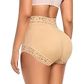 Ganado Butt Lifting Panties Butt Pads Shapewear Padded Underwear for Women Booty Lifter Hip Enhancer Panty