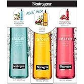 Neutrogena Rainbath Multi-Pack of 3, 1 Original Formula, 1 Pomegranate and 1 Ocean Mist, 16 fl oz bottles