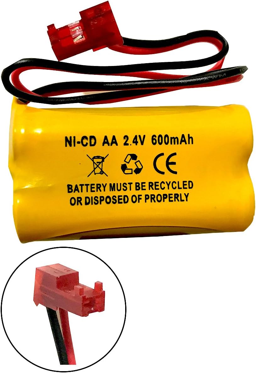 2.4v 600mAh Battery Replacement Exit Sign Emergency Light NiCad