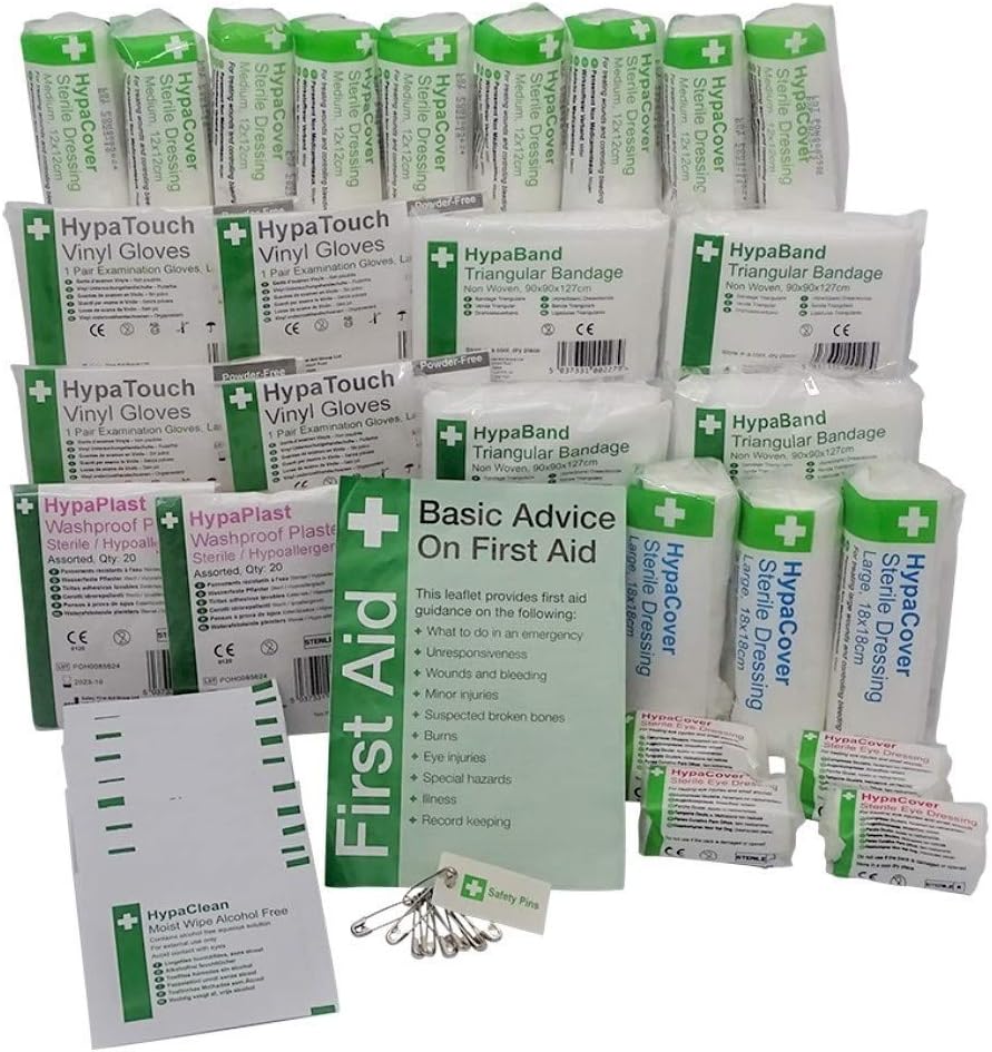 HSE Standard 20 Person Workplace First Aid Kit: Health & Personal Care