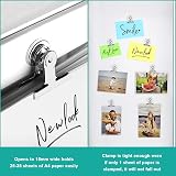 Skaaisont 10 Pcs Magnetic Clips Anti-Scratch Fridge Magnets Silver view 5