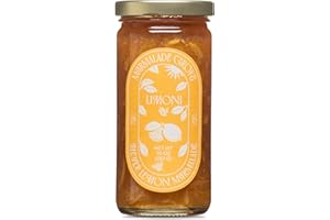 Marmalade Grove, Meyer Lemon & Honey “Limoni” Marmalade, Handmade with Fresh Fruit - 10 oz (1 Pack)
