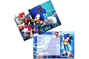 20 PCS Birthday Party Invitation Cards, Birthday Party Supplies for Boys or Girls.