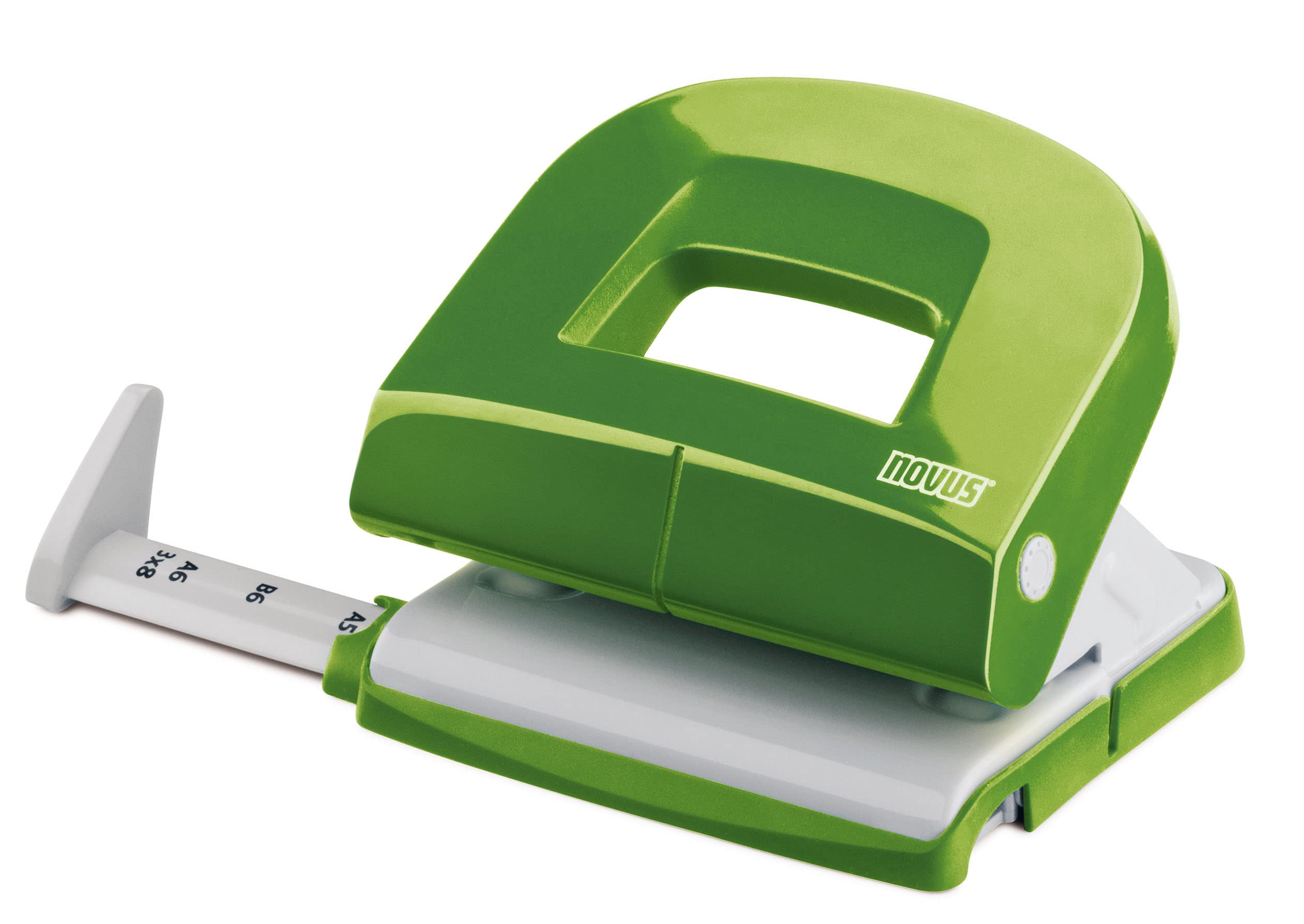 Novus E 216 025-0547 Hole Punch Metal / Plastic 1.6 mm 16 Page Capacity Green