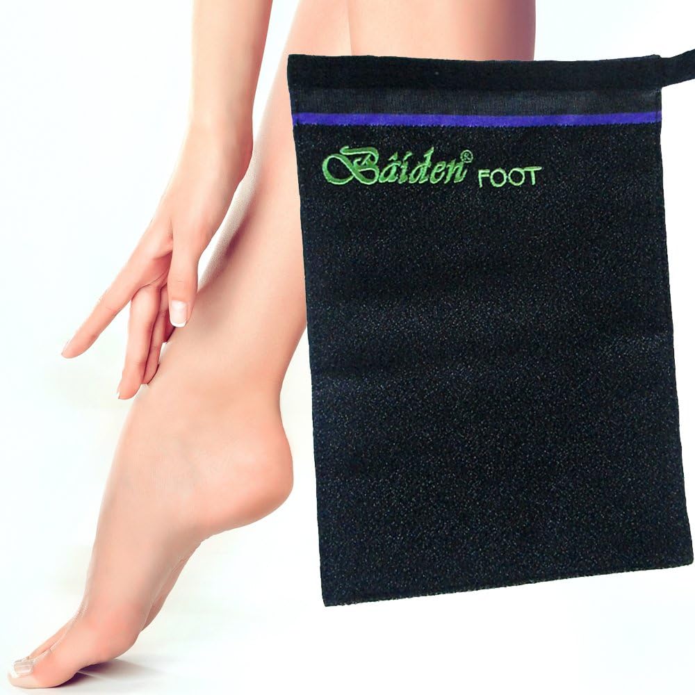 Baiden Foot Mitt, Super Effective Hard, Rough, Cracked Skin, Callus Remover For Soft, Beautiful Feet Every Day. More Flexible Than Microplane, More Durable Than Pumice Stone Fast, Easy Tool (1pack)
