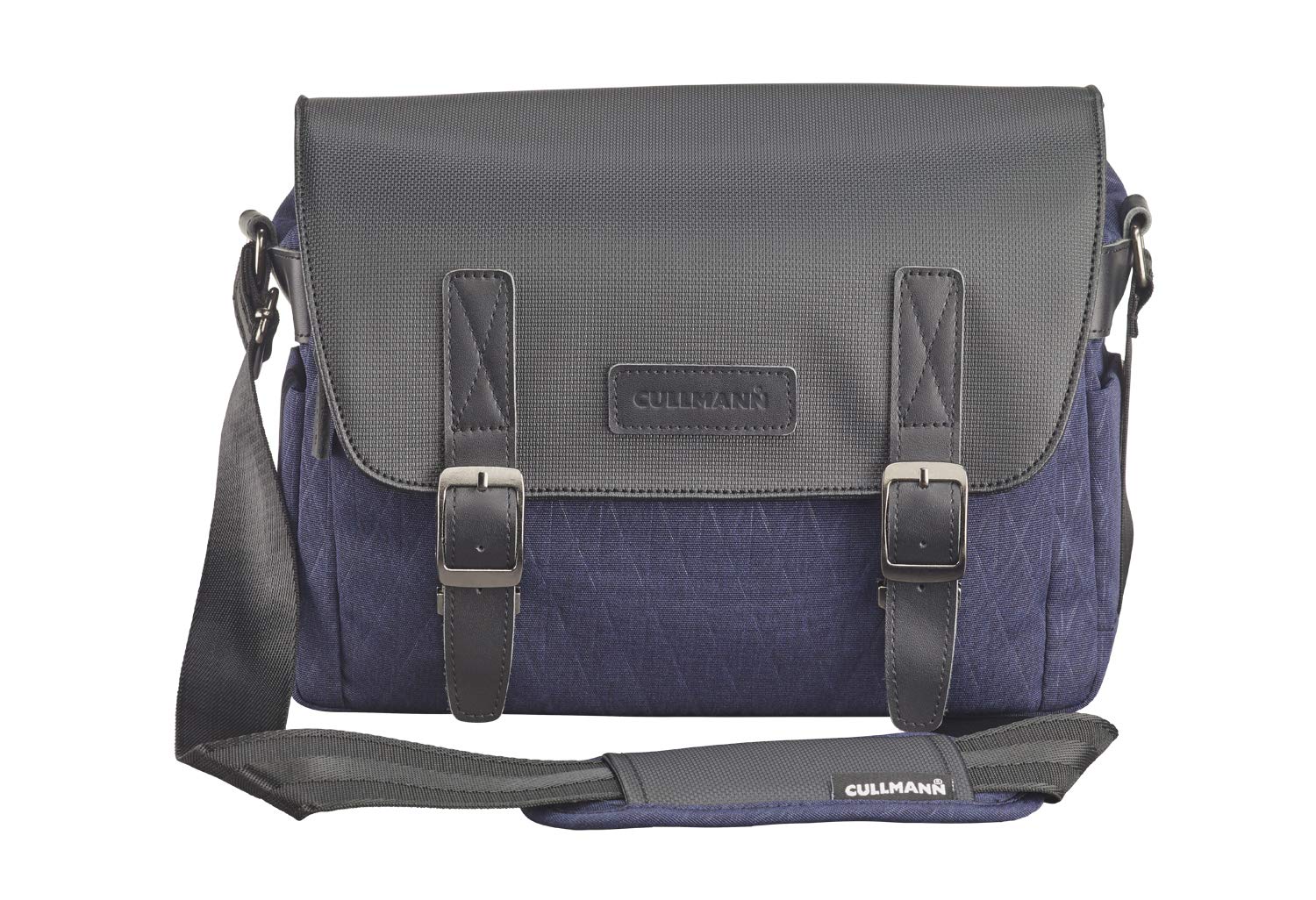 CULLMANN - 91712 - Bristol Maxima 322+ Messenger Style Camera Bag with Tablet Compartment, Colour Dark Blue, Inside Dimensions 270 x 180 x 100 mm