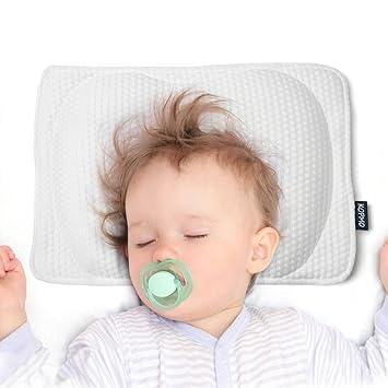 Amazon Com Pillow Newborn Baby Kopmo Infant Head Shaping Memory