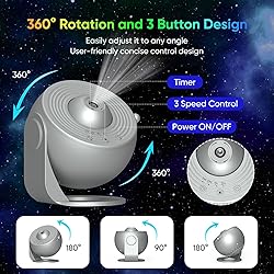 Galaxy Projector for Bedroom, HD Image Star