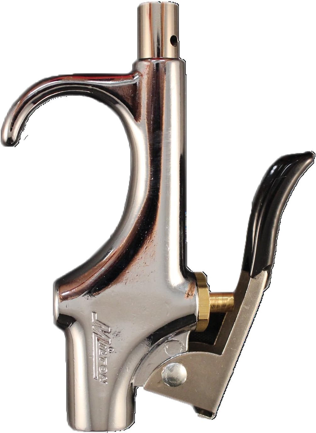 Milton (S-148) 1/4" NPT Lever Blow Gun - Rubber and Safety Tip Nozzles - Air Compressor Accessories - 