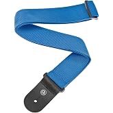 D'Addario 50mm Polypropylene Guitar Strap, Blue