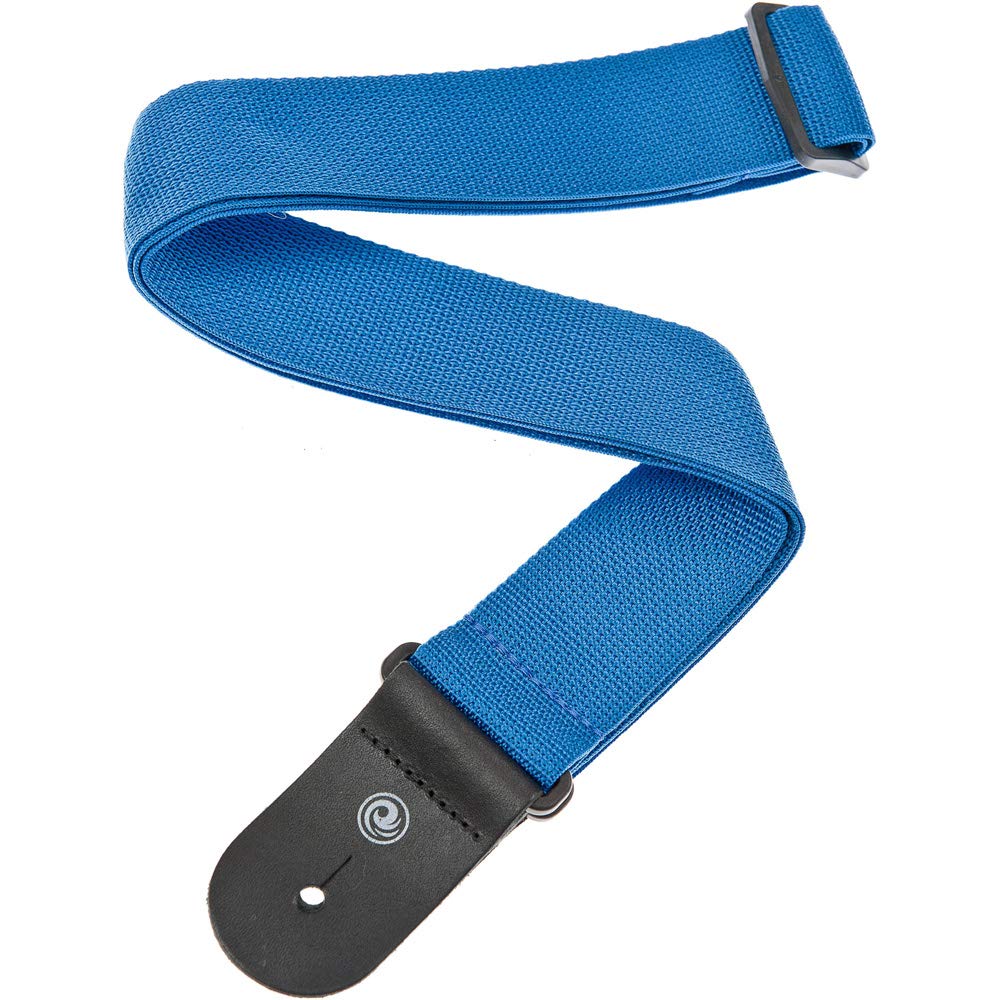D'Addario Accessories Guitar Strap - Guitar Accessories - Electric Guitar Strap, Acoustic Guitar Strap, Acoustic Electric Guitar Strap & Bass Guitar Strap - Polypropylene - Blue