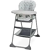 Graco Slim Snacker High Chair, Ultra Compact High Chair, Gala