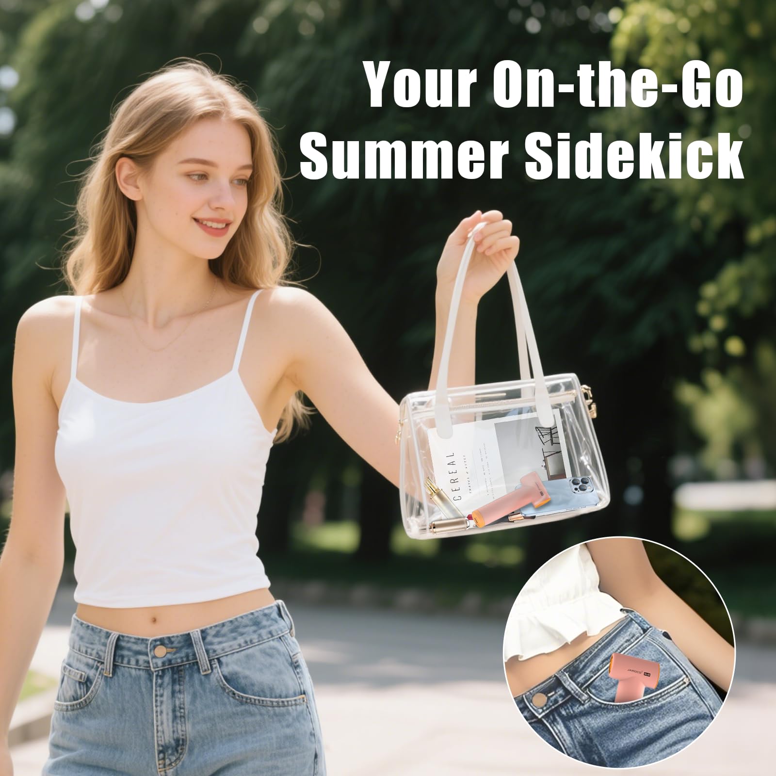 Handheld Portable Turbo Fan, 85000RPM Super High-speed Fan with 4-speed, 4000mAh, USB-C Rechargeable Personal Battery Operated, Mini Small Pocket Design for Travel/Outdoor/Vacation/Concert/Gift, Pink